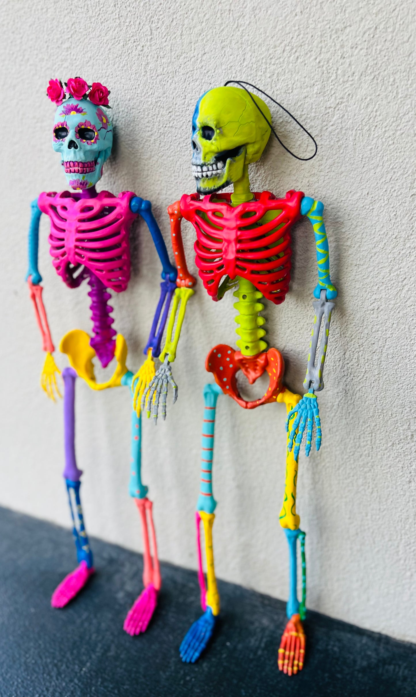 Until death couple skeleton
